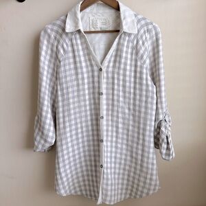 Anthropologie Saturday Sunday Button Down Blouse